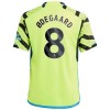 Maillot de Supporter Arsenal Odegaard 8 Extérieur 2023-24 Pour Enfant